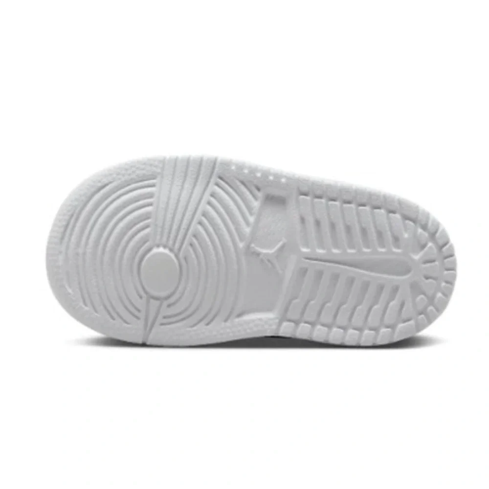 Nike Baby Air Jordan 1 Low Alt White Black Sneakers DR9747-132 Size 4C